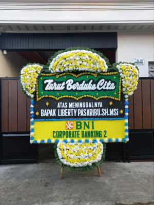 Papan Bunga Duka di Sukagalih