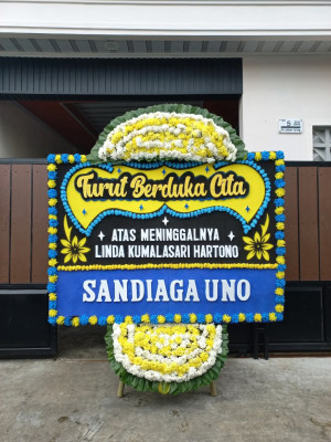 Papan Bunga Duka di Sukagalih